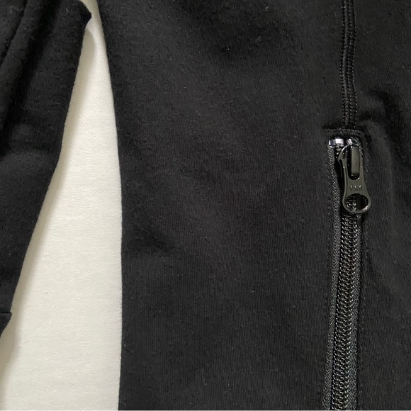 Soma Sport Black Workout Yoga Jacket Zip Up Size Medium Zip Pockets - Picture 5 of 16